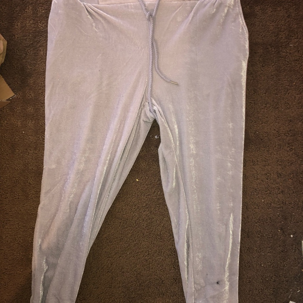 Velvet outfit set (GRAY)